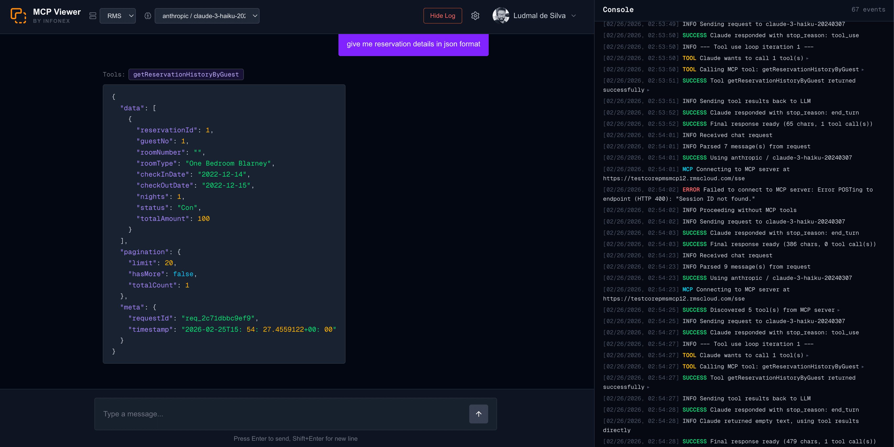 MCP Viewer - Debug and test MCP servers